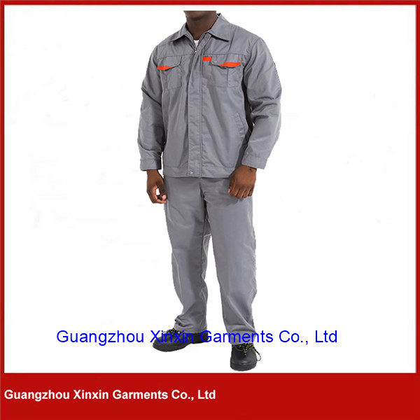 Cheap Wholesale Worker Uniform Overall Factory Work Wear Uniforms Engineering Working Uniform (W725)