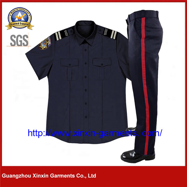 Custom Military Clothing Airport Uniforms For Police Suit Security Jacket Guard Uniform W2357