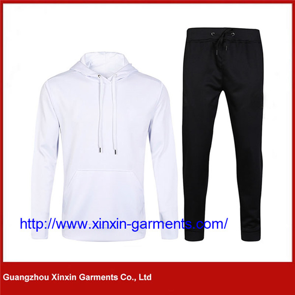 Print Sweatshirt Sport Wear with Hoody Training Uniform (T433)